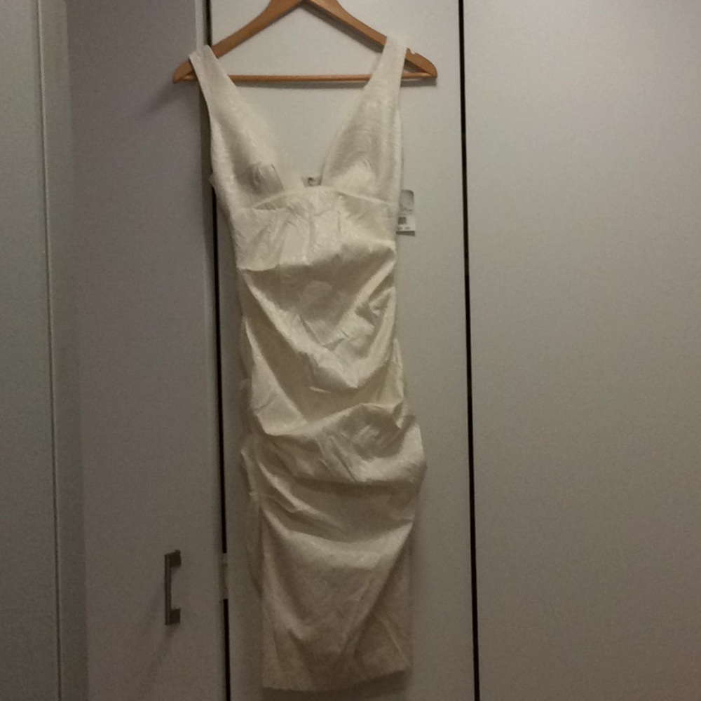 Nichole Miller ivory dress (nwt)